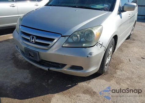 2005 Honda Odyssey Ex z USA, uszkodzony, nr VIN 5FNRL38405B026324